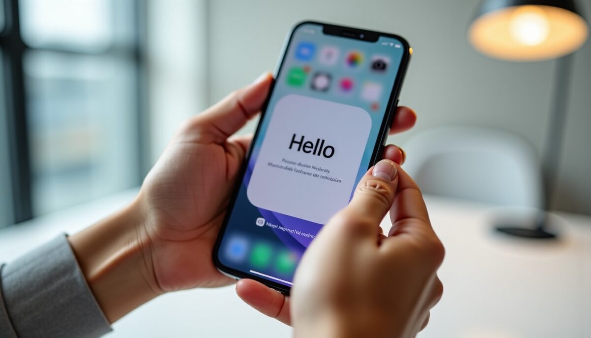 Comment localiser l’assistant de configuration sur iOS ?